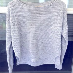 Hollister grey knit sweater